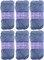 Threadart 100% Pure Cotton Crochet Yarn Size 2 | 50 gram Skeins |165 yds per Skein | Fine #2 | Singles, 3 Packs, & 6 Packs